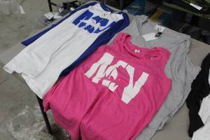 Lot of (4) Size XL Womens MN Fish Sports Apparel - Tank Top (x3), Short Sleeve T-shirt