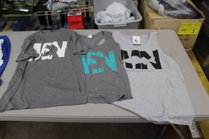 Lot of (3) Size Medium MN Fish Sports Apparel - Tank Top (x2), Short Sleeve T-shirt