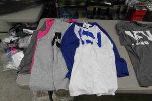 Lot of (4) Size Large Womens MN Fish Sports Apparel - Tank Top (x3), Long Sleeve T-shirt
