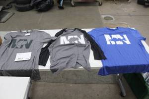 Lot of (3) Size Large MN Fish Long Sleeve T-shirt, Short Sleeve T-shirt - Long Sleeve T-shirt, Short Sleeve T-shirt