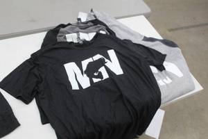Lot of (3) Size 2XL MN Fish Sports Apparel - Short Sleeve T-shirt, Long Sleeve T-shirt, Hooded Sweatshirt