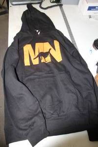 Size Large MN Quail Pullover Hooded Sweatshirt