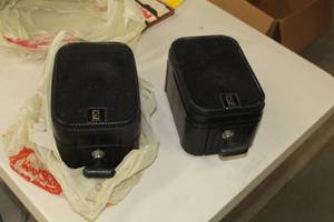 lot 789 image: Lot of (2) Poly-Planar 100W 4-ohm Waterproof Marine Box Speakers