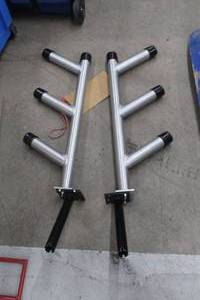 lot 804 image: Lot of (2) Diver Rod Holder Trees