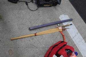 lot 813 image: 38 Fly Fishing Rod Case with Fly Fishing Rod