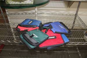 lot 820 image: Lot of (7) Tackle Logic Fly Tackle Bags