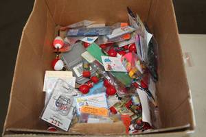 lot 845 image: Lot of (1 Box) Misc. Fishing Gear - Lures, Bobbers, Hooks