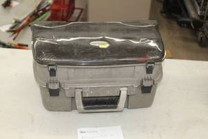 lot 876 image: Plano Guide Series 17 Plastic Tackle Box with Misc. Tackle