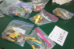 lot 1167 image: Lot of (Large Bag) Lures