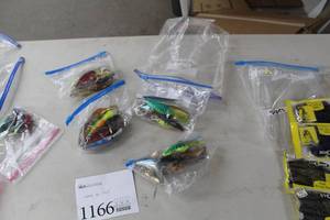 lot 1166 image: Lot of (Large Bag) Lures