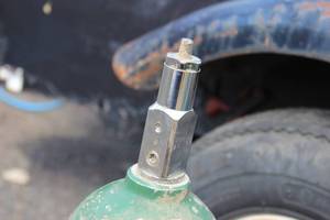 Aluminum Oxygen 2 Cylinder  Tank