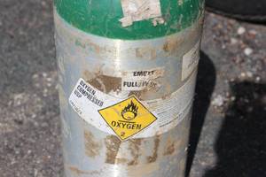 Aluminum Oxygen 2 Cylinder  Tank