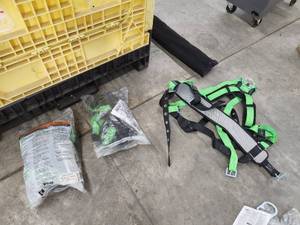lot 57 image: Lot of (3) Honeywell Miller Construction Safety Harness