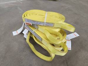 lot 65 image: Lot of (6) Sharrow Lifting Products Nylon Lifting Strap