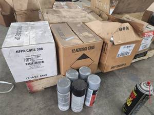 lot 116 image: Lot of (3 Boxes) Krylon Industrial Primer Aerosol Cans