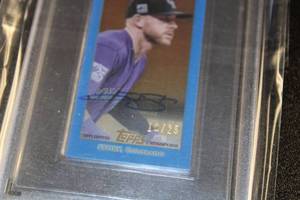 lot 33 image: 2019 Clearly Authentic Trevor Story Autograph 1925  Only 25 Exist