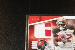 lot 60 image: 2019 Score Home & Away Chris Godwin Patch #A-6 1125  Only 25 Exist