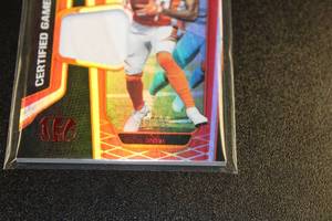 lot 76 image: 2019 Certified Red Gamers Jersey Relic AJ Green 899  Only 99 Exist