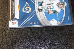 lot 85 image: 2019 Spectra Pillars of the Game Jersey Relic Kurt Warner 152199  Only 199 Exist