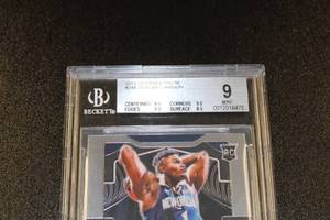 lot 153 image: 2019-20 Prizm Zion Williamson #248 Rookie Card BGS 9