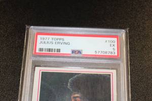 lot 234 image: 1977-78 Topps Julius Erving #100 PSA 5
