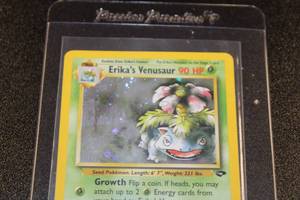 lot 248 image: 2000 Pokemon Gym Challenge Erikas Venusaur Holo 4132