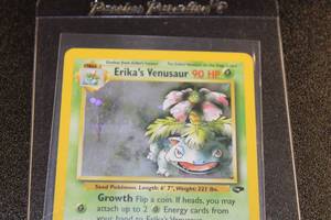 lot 249 image: 2000 Pokemon Gym Challenge Erikas Venusaur Holo 4132