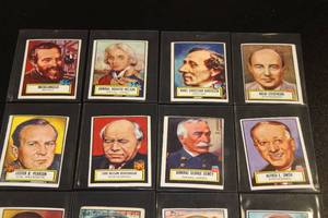 lot 251 image: 1952 Topps Look N See Non Sports Set Lot  16 Cards