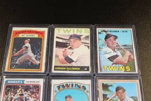 lot 261 image: Vintage Harmon Killebrew Collection Lot  7 Cards