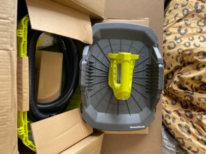 RYOBI ONE 18V 6 Gal. Cordless WetDry Vacuum (Tool Only) with Hose, Crevice Tool, Floor Nozzle and Extension Wand