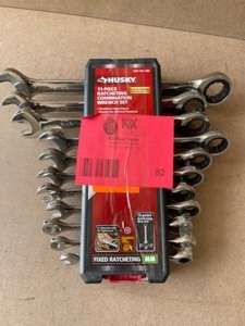 Husky Ratcheting Metric Combination Wrench Set (11-Piece)