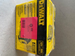 DEWALT 20-Volt MAX Bluetooth Speaker