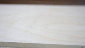 lot 3 image: Twelve Veneer Sheets--Rustic Natural Birch  ROT  34 x 4 x 8 MDF