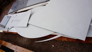 lot 25 image: Miscellaneous Colors & Sizes Of Laminate, ETC
