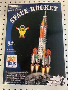 212pc Space Rocket Erector Toy