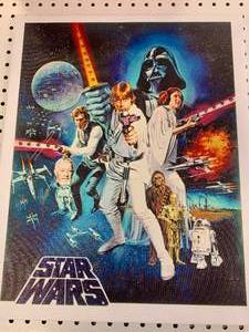 Star Wars Battery Operated Artwork 16x20