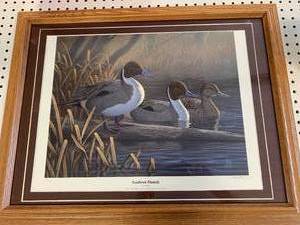 2005 Ducks Unlimited Print of the Years Signed & Numbered 21x27