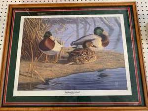2004 Ducks Unlimited Print of the Year Signed & Numbered 23x29