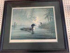 �Loon�s Cove� Limited Proof Edition (only 40) 25x29