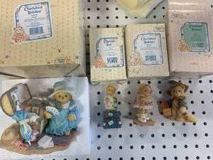 Lot of 4 Vintage Cherished Teddies (new old stock)