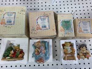 Lot of 4 Vintage Cherished Teddies (new old stock)