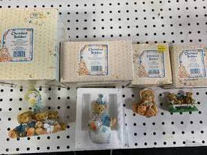 Lot of 4 Vintage Cherished Teddies (new old stock)