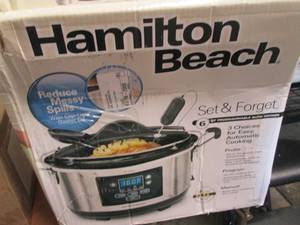 Hamilton Beach Set & Forget 6-Qt. P...