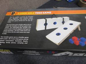 B3 3 Corn Hole Toss Game open box R...