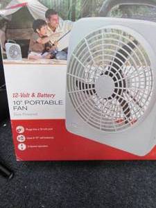 Road Pro Dual-Power 10 Portable Fa...
