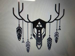 Ada Home Dcor Tribal Deer Modern ...