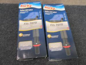 2 Korky Toilet Fill Valves...