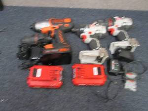 3 Assorted 20V Power Tools do not t...