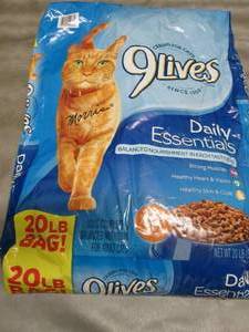 20 lb Bag 9 Lives Daily Essentials ...