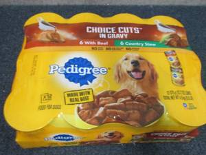 12- 13.2 oz Cans Pedigree Dog Food...